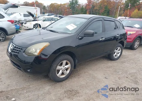 2010 Nissan Rogue S z USA, uszkodzony, nr VIN JN8AS5MV0AW126878